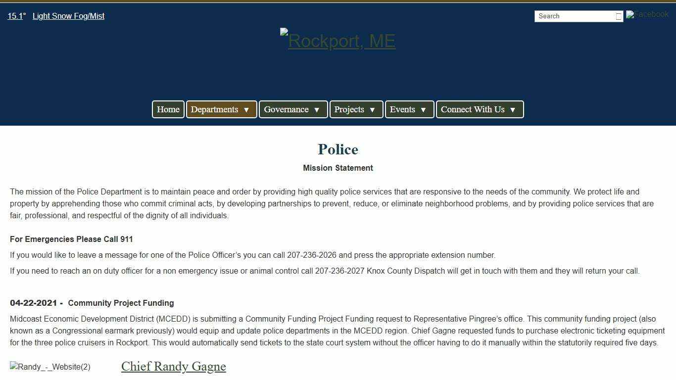 Police - Rockport, ME